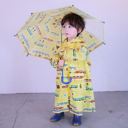 滿印圖案雨衣