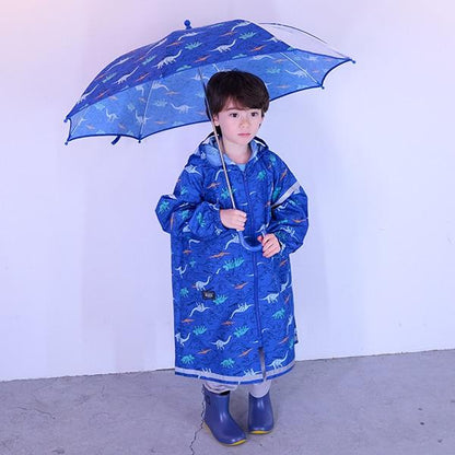 滿印圖案雨衣