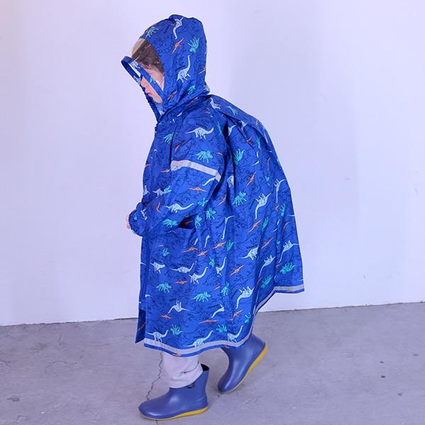 滿印圖案雨衣