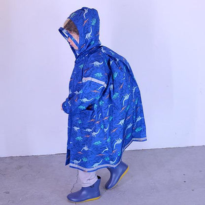 滿印圖案雨衣