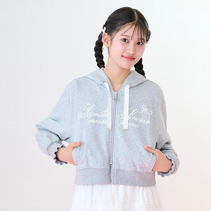 【抗菌・除臭（汗味）】短款雙拉鍊連帽衛衣