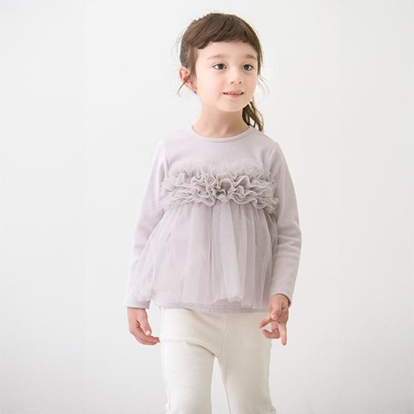 防汙處理彈力喇叭褲