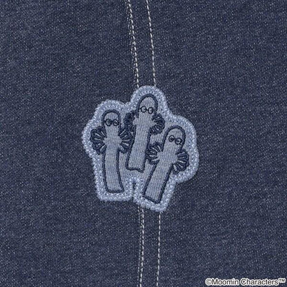 《姆明》/刺繡五分褲