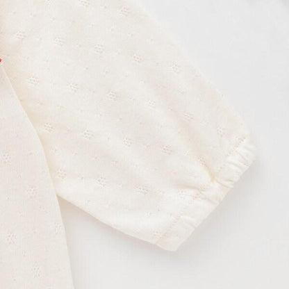 野草莓刺繡兩用連體衣