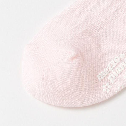 蝴蝶結裝飾中筒襪