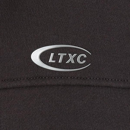 【LTXC】破洞短款連帽衛衣