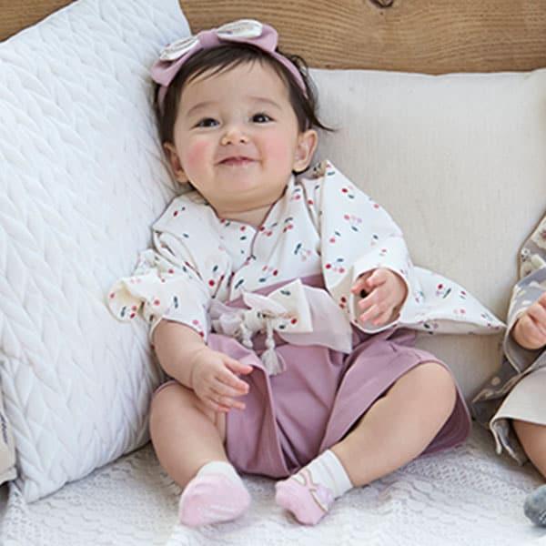 女童和服風連體衣