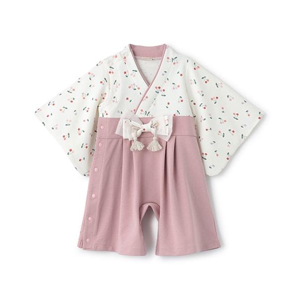 女童和服風連體衣