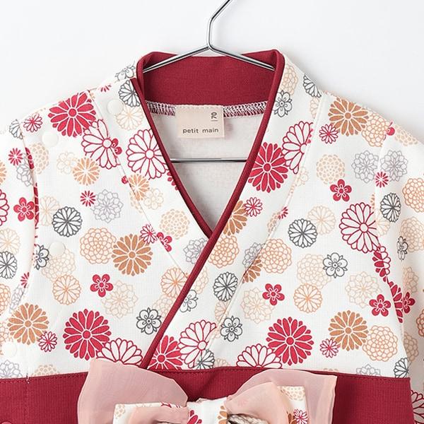 女童和服風連體衣