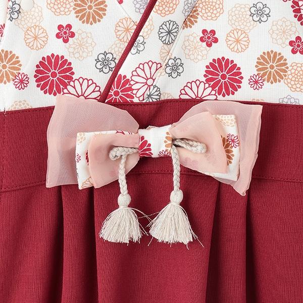女童和服風連體衣