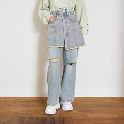 【LTXC】2WAY裹身半身裙