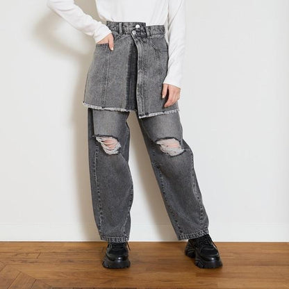 【LTXC】2WAY裹身半身裙