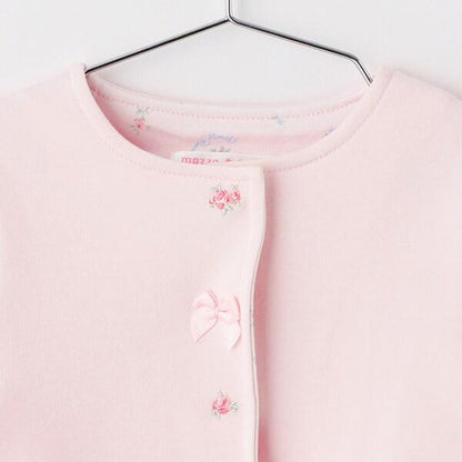 玫瑰刺繡針織開衫