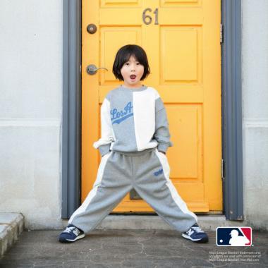 【MLB】側拼接衛褲