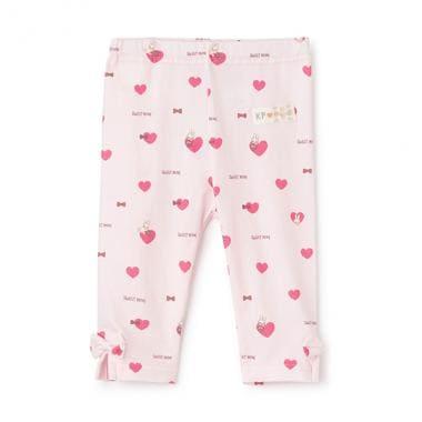 可選3種圖案 七分打底褲（80-90cm）