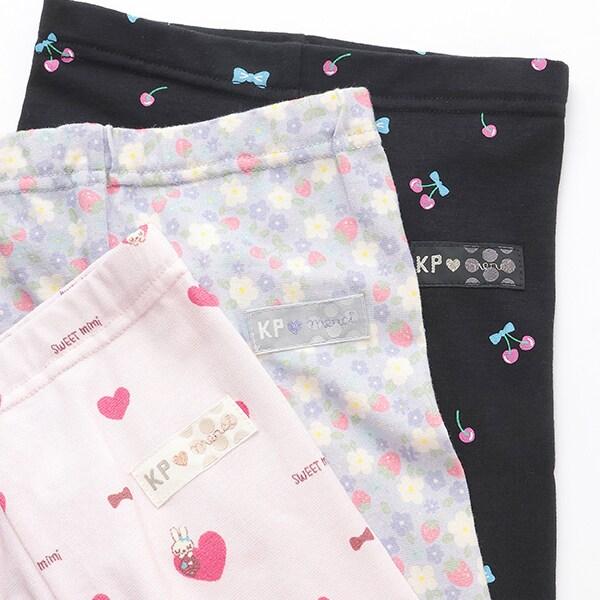 可選3種圖案 七分打底褲（80-90cm）