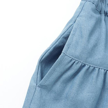 愛心圖案雙面穿裙（100-130cm）