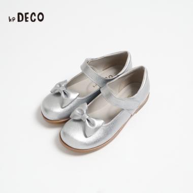 KPDECO 蝴蝶結裝飾合成皮帶扣鞋（18～21）