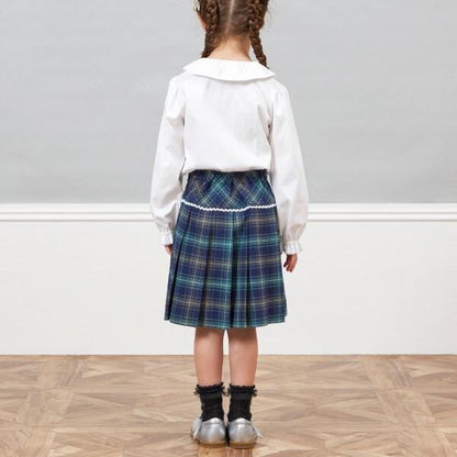 KP格紋百褶裙（110～130）