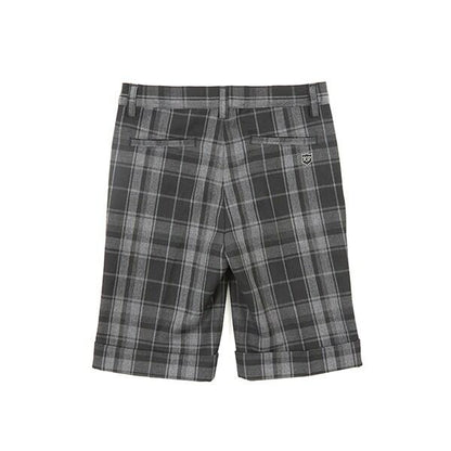 KPBOY格紋彈力中褲(110～130)