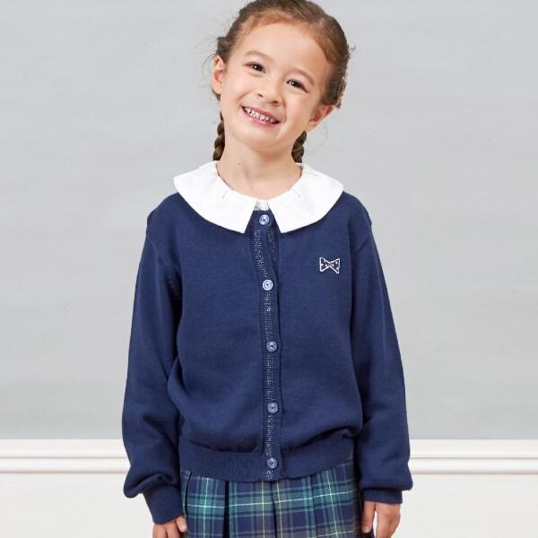 KP（ケーピー）褶皺領女童襯衫（90～130）