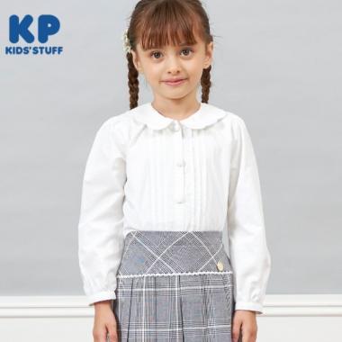 KP(ケーピー)波浪邊領口襯衫（110～130）