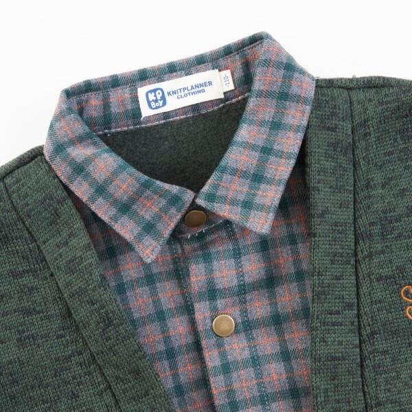 KPBOY層疊風格開衫（110～140）