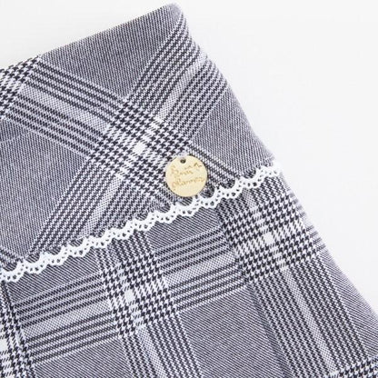 KP格紋百褶裙（110～130）