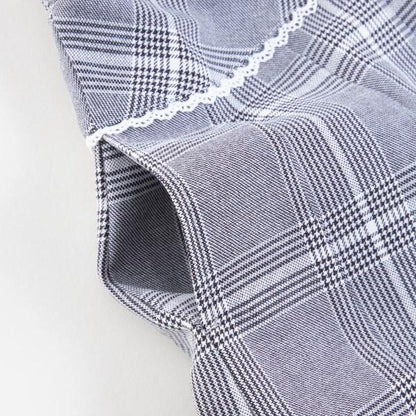 KP格紋百褶裙（110～130）