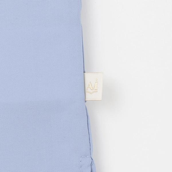 【AMI】鏤空刺繡大翻領襯衫