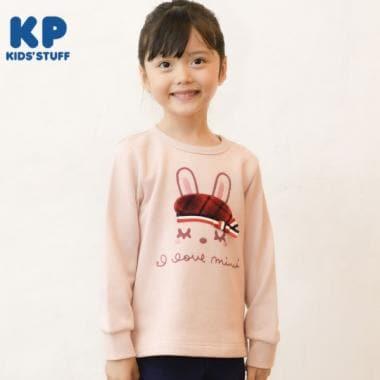 KP貝雷帽mimi貼花衛衣（80～150）
