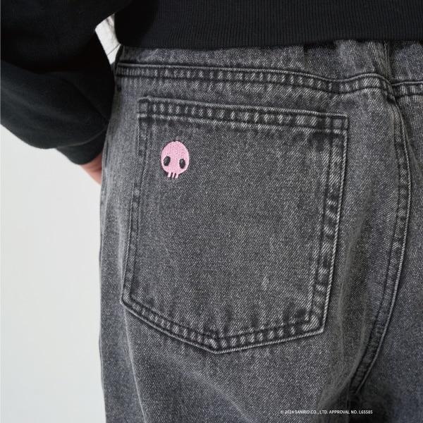 《三麗歐》刺繡牛仔褲