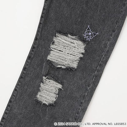 《三麗歐》刺繡牛仔褲