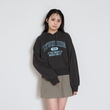 【GOODPRICE】學院風簡約連帽衛衣