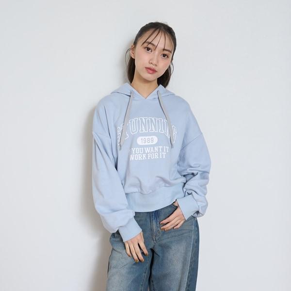 【GOODPRICE】學院風簡約連帽衛衣