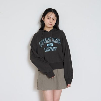 【GOODPRICE】學院風簡約連帽衛衣