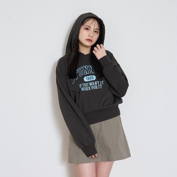 【GOODPRICE】學院風簡約連帽衛衣