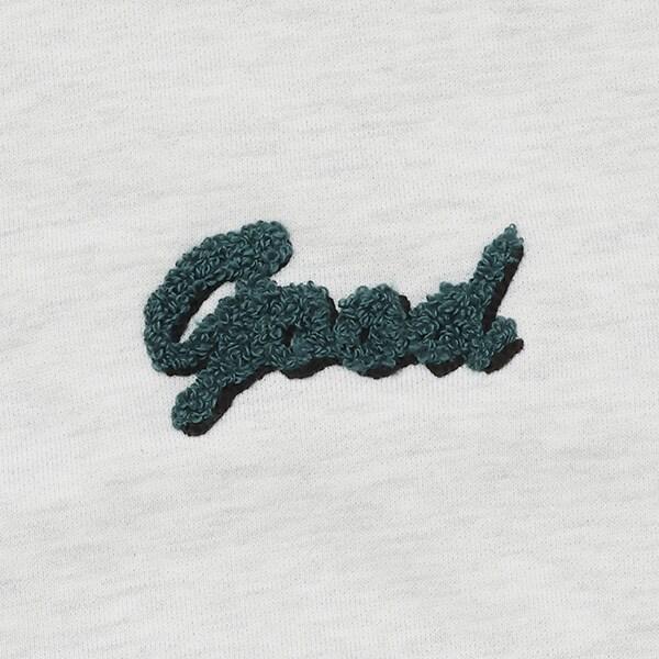 滿版logo刺繡寬鬆衛衣