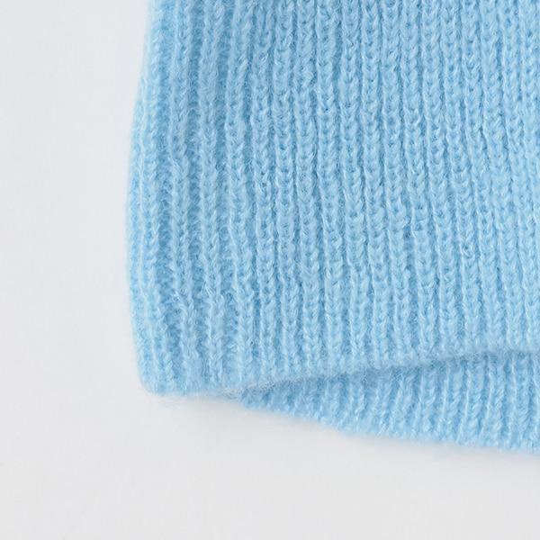 針織開衫&花卉刺繡連衣裙套裝