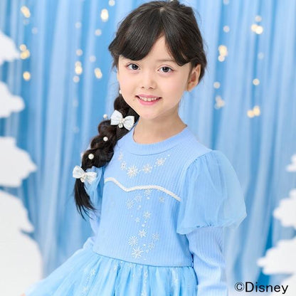 【冰雪奇緣】艾莎/拼接連衣裙