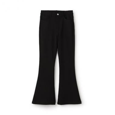 【基礎款】牛仔斜紋喇叭褲