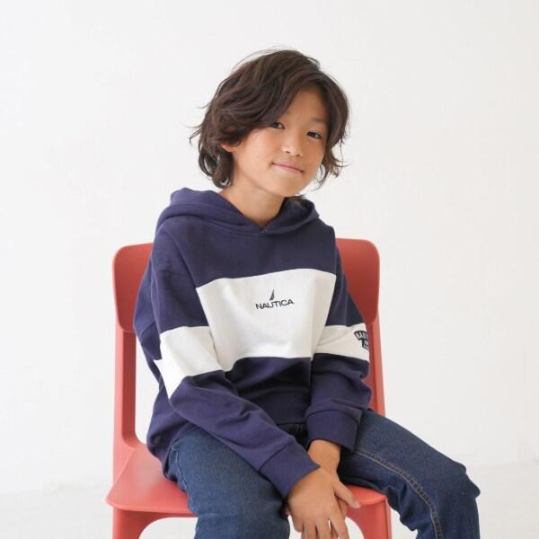 NAUTICA加絨連帽衛衣