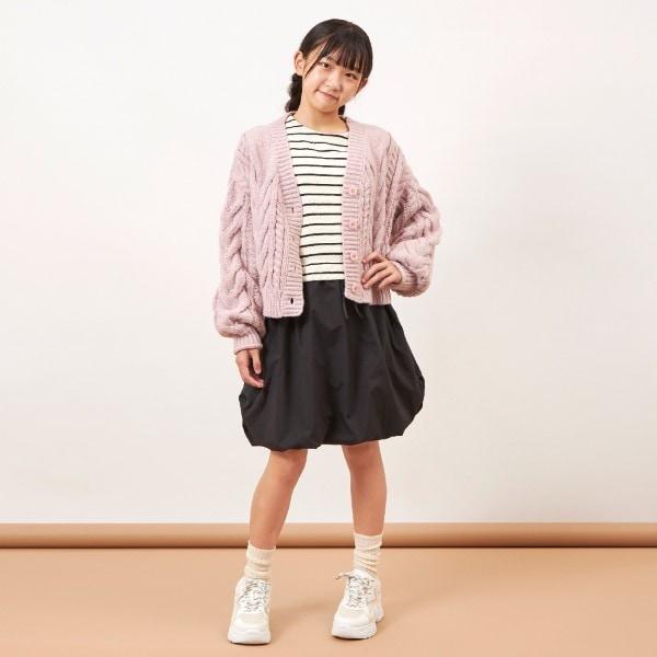 troislapins 鹿子紋條紋連衣裙（140～160）