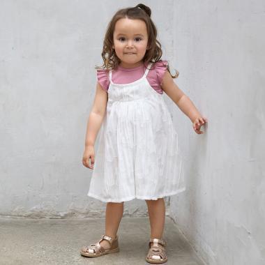 【リンク】提花吊帶連衣裙套裝