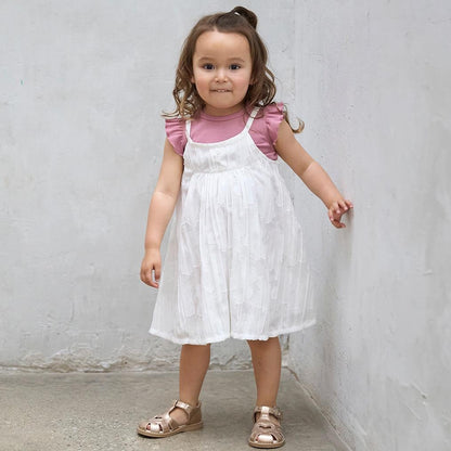 【リンク】提花吊帶連衣裙套裝