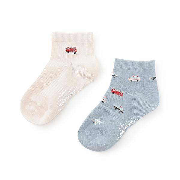 男童吸水速幹襪子2雙裝