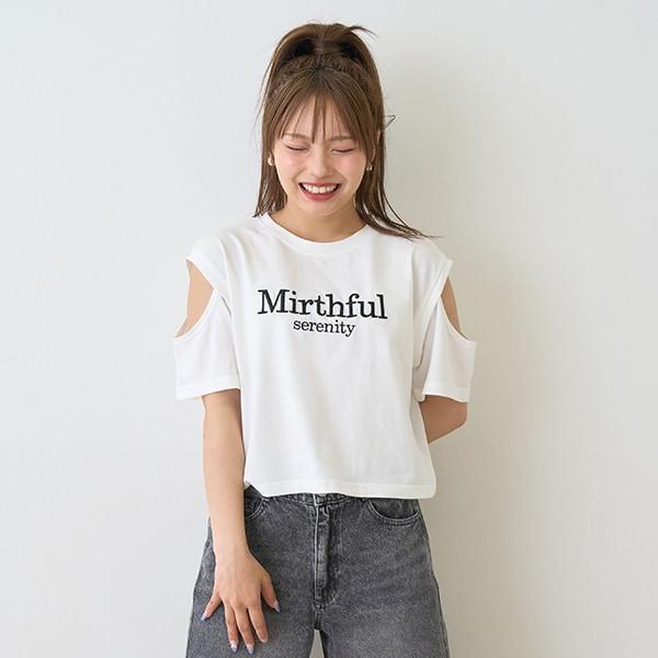 【接觸冷感/清涼】露肩T恤