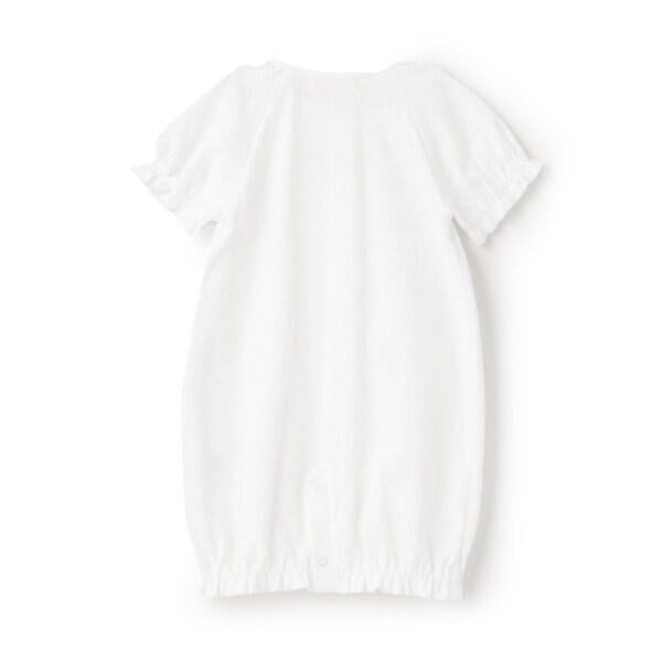 野草莓刺繡短袖兩用連體衣