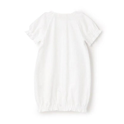 野草莓刺繡短袖兩用連體衣