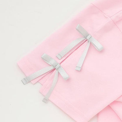 【The Powerpuff Girls】 袖部蝴蝶結T恤